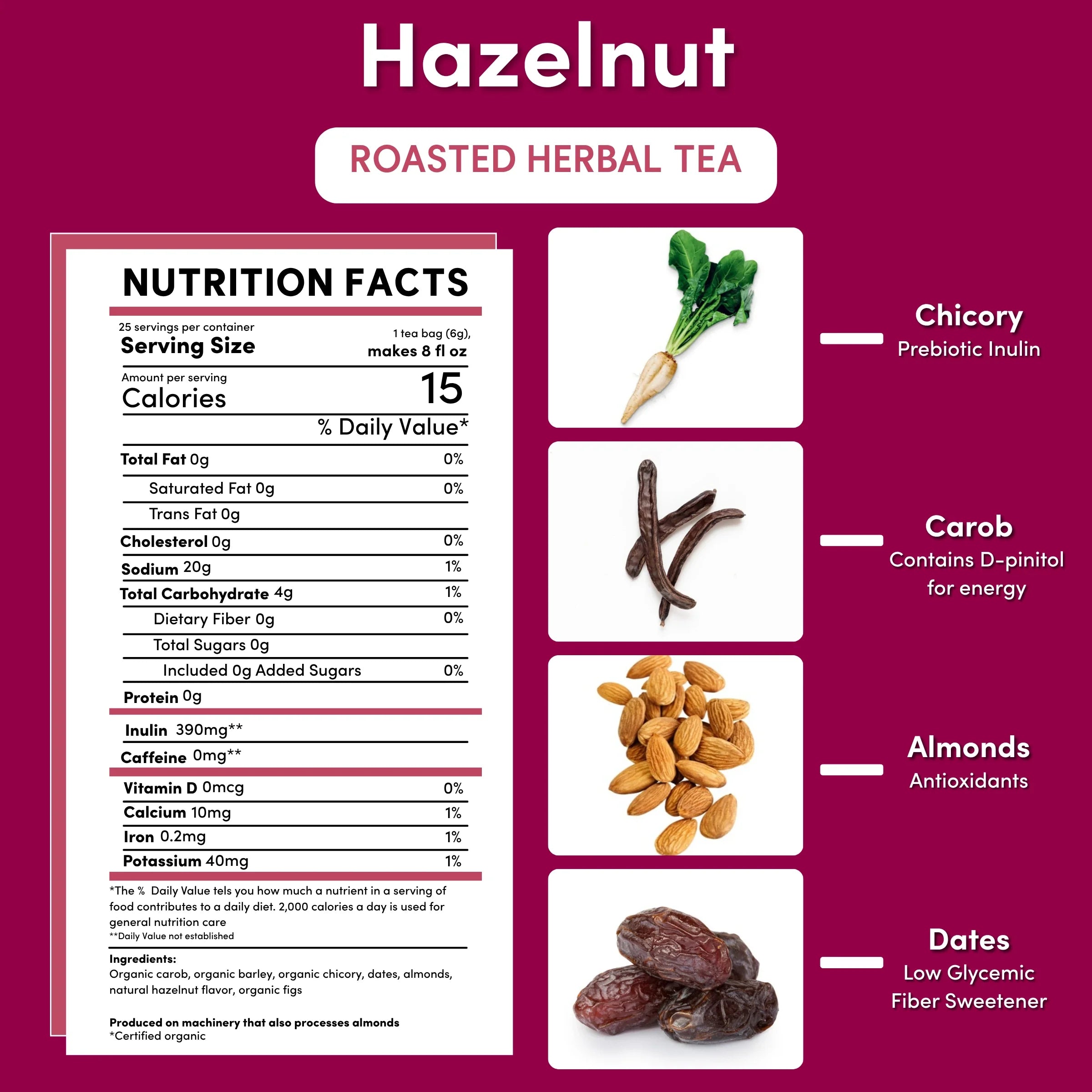 Hazelnut Roasted Herbal Tea