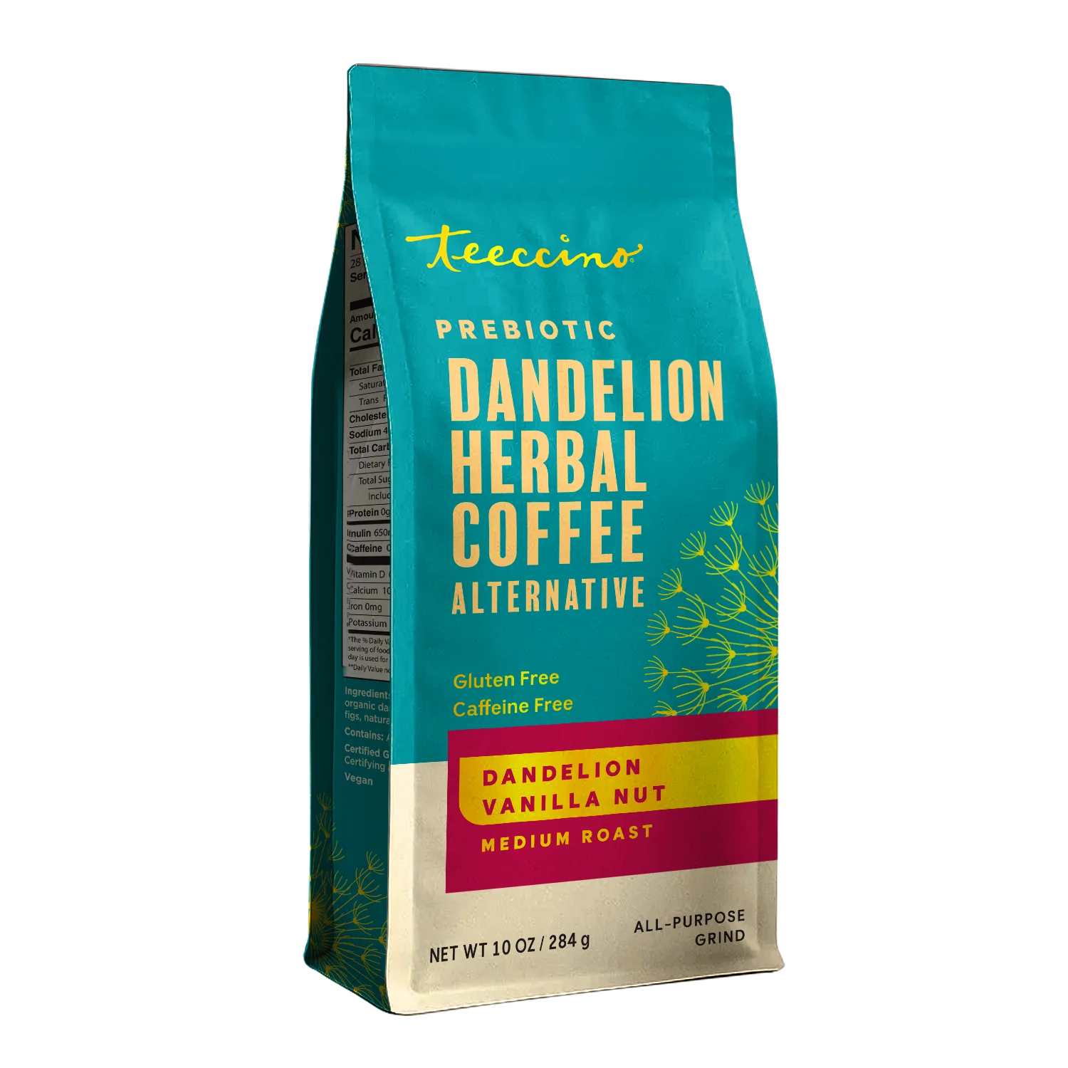 Dandelion Vanilla Nut Herbal Coffee